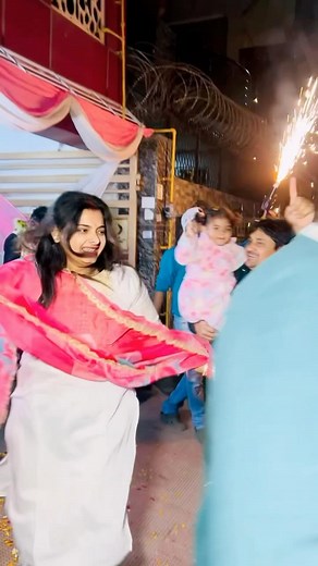 akanksha on Instagram: "Krisha ke janamdin pe sare chachu aa gaye🤩 vlog are live 🥰"