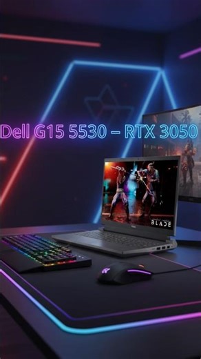 🔥 Dell G15 5530 Review – RTX 3050 Gaming Laptop Under ₹76,000! 🔥 #aesthetictrend #tech #laptop