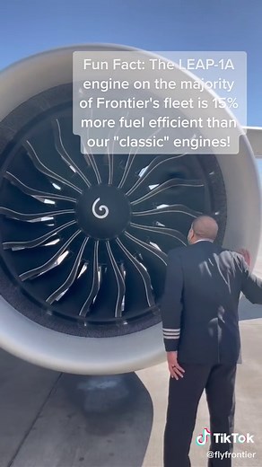 Fuel Efficiency in Frontier Airlines' LEAP-1A Engine