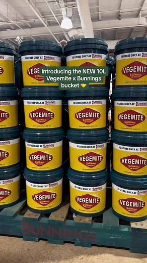 Spread the word ‼️ the NEW @Vegemite x Bunnings 10L bucket just dropped 🪣😉 #Vegemite #Bucket #AprilFools #FYP #Bunnings
