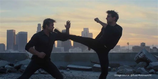 Viral AI Fight Between Tom Cruise and Brad Pitt Sparks Alarm and Awe