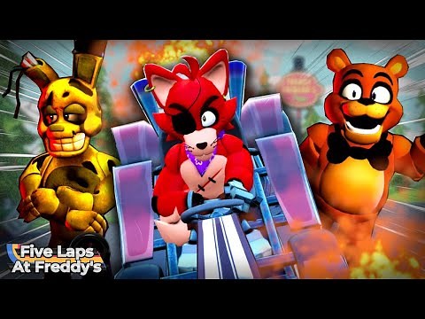 FNAF is Now a Kart Racer || Five Laps at Freddys (Demo Playthrough)