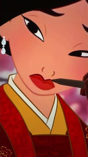 Mulan art transformation #disney #glowup #art #digitalart #cartoon #shorts