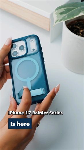 2.8K views · 13 reactions | Built for life's toughest drops  Rainier keeps your iPhone 17 safe so you can stress less and live more. ✅ 22ft of drop protection ✅ Built-in kickstand ✅ Rugged 2-piece build ✅ MagSafe ready Protect more. Worry less. Explore the full Rainier collection now at zagg.com ✨ | zagg | Facebook