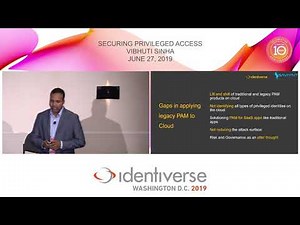 Saviynt Masterclass: Securing Privileged Access...- June 27 | Identiverse 2019