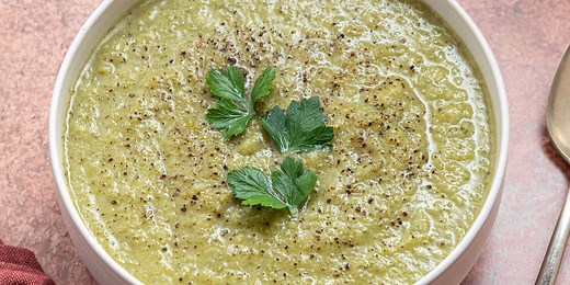 Pureed Broccoli Soup