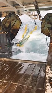 Hauling the trawl net in a decent following sea | On The Deck - Footage from Australia's Commercial Fisherman