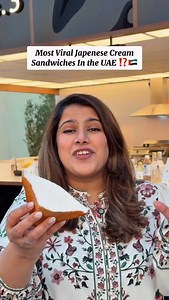 Viral Japenese Cream Sandwiches in the UAE‼️🇦🇪 The original @age.3_dubai from Japan is here! The bread made using Hokkaido flour stuffed with fluffy homemade cream 🤩 Too too good, highly recommend their creme brûlée flavor 👌🏻 (it’s a simple combo but it took them 3 years to perfect it!) They also have savory options and we LOVEEED the cheesy keema sandwich 🤌🏻 💸 30 AED each 📍Marsa Boulevard, Dubai [Japenese Cream Sandwich, Japan, Viral, UAE, New in Dubai] #dubai #viral japenese | cuptale
