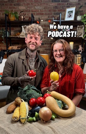 BIG NEWS - We’ve teamed up to bring you our very own brand new gardening podcast! Homegrown with Martha & Jamie. 😊🌱 If you like our content, we hope you’ll love our pod. We’ll be bringing you a new episode every Thursday full of grow your own inspiration, no matter what space you’re working with, guests, wildlife stories and more than a couple of deep dives in to the science, history and folklore of growing your own. You can listen wherever you get your podcasts or watch us on YouTube. Check o