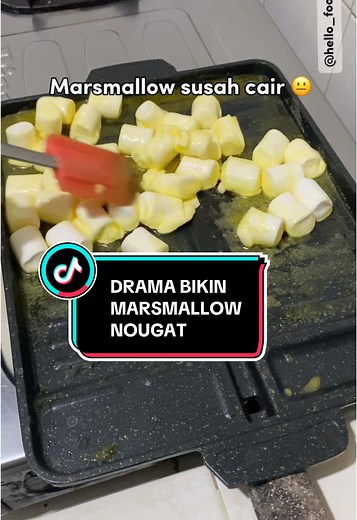 Resep Marsmallow Nougat: Cara Bikin Marshmello Campur Biskuit dan Nougat Marshmallow