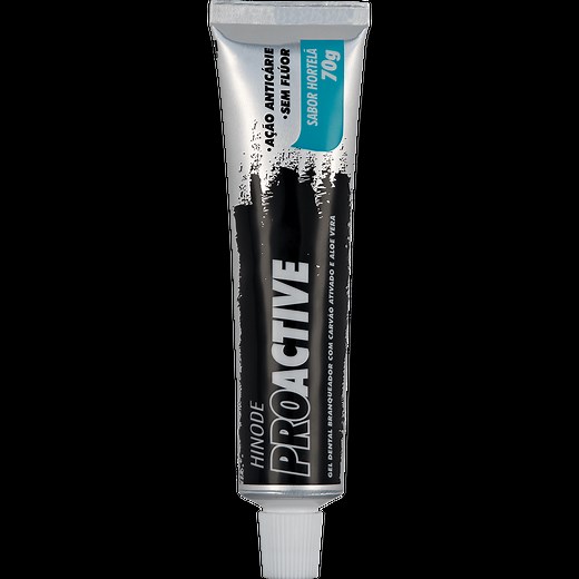 Gel Dental com Carvão Ativado e Aloe Vera Proactive 70g - Loja Oficial Hinode | Maquiagem, Fragrâncias, Corpo e Banho e Muito Mais...