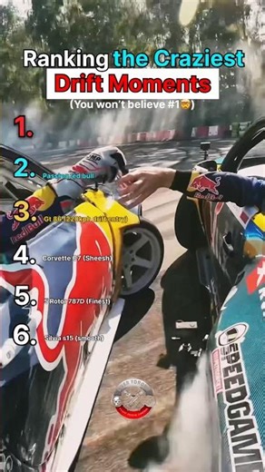 Ranking the CRAZIEST Drift Moments Ever 🤯