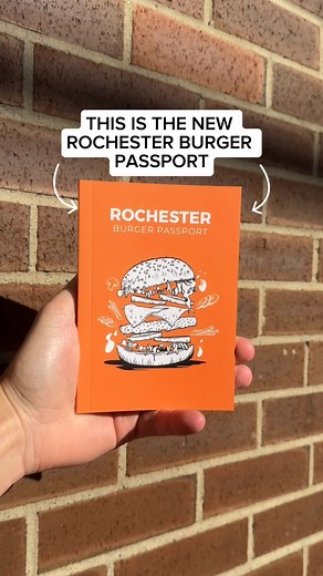 5.3K views · 234 reactions | We’ve spent countless hours perfecting the Rochester Burger Passport so you can uncover the city’s best burger spots with ease. From local favorites to hidden gems, each page features short write-ups, photos, and insider tips. Whether you’re treating yourself or gifting it to a fellow burger lover, this passport is your guide to mouthwatering bites all across Rochester.  Grab yours today and start your burger adventure! | The Cafe Passport | Facebook