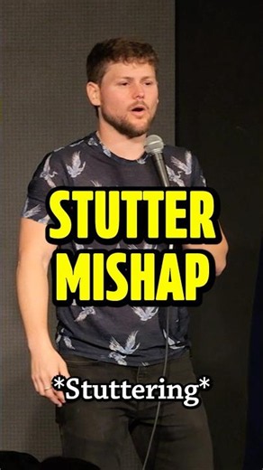 Didn’t know my stutter was bilingual. #standup #stutter