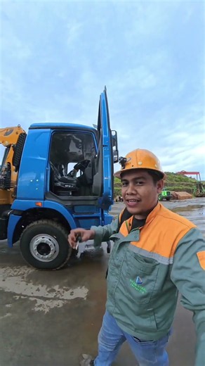 Boom truk HANVAN tampil di pt dexin steel Indonesia #boomtruck #cranetrucks #alatberat #shorts