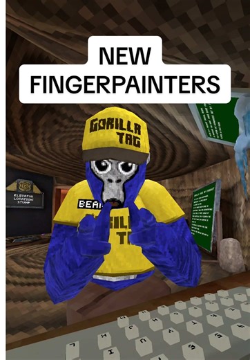 New Fingerpainters 🎨 #gorillatag #gtag #community #creator #new | gorilla tag
