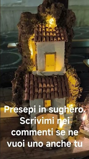 #presepi in #sughero #idearegalo