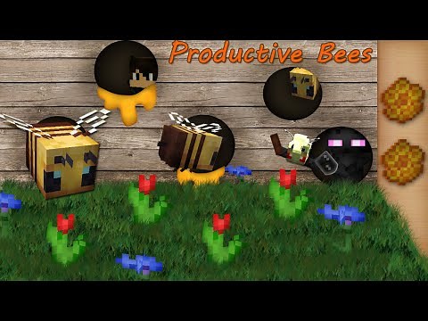 Minecraft Productive Bees: Advanced Beehive, Nests und Centrifuge Grundlagen Tutorial german [2022]
