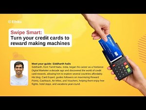 Swipe Smart: Turn your credit cards toreward making machines