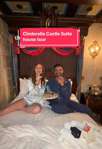 Did you know the Cinderella Castle Suite is actually the third floor of the castle in Magic Kingdom? #waltdisneyworld #disneyparks #wdw #castlesuite