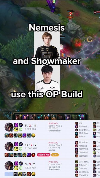 Trinity Force is so OP it made AD TF trendy again. Nemesis and Showmaker are both using this build in SoloQ #lolbuilds #lolproplay #lolguide #riotgamesleagueoflegends #riotgameslol #leagueoflegends
