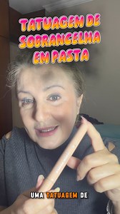 55K views · 861 reactions | Creme para Sobrancelhas à Prova d'Água SACE LADY efeito tatuagem de longa duração | Nina Dela Roza Beauty e Skincare | Facebook