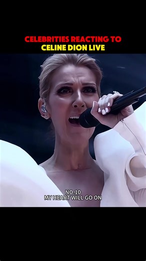 Celebrities were stunned by Celine Dion live performance 🔥🎤#CelineDion #LivePerformance #VocalLegend #PopMusic #celebritiesreact