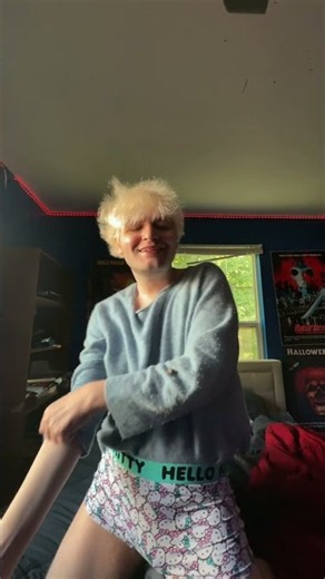 Dominic Schmidt wearing Hello Kitty Panties