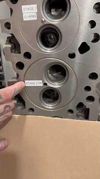 What’s the difference between an O-ringed vs Fire-ringed cylinder head #cummins #mechanic #diesel
