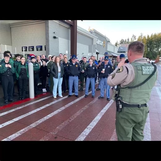 On Saturday December 3rd, Deputies, Officers and other military and law enforcement officials hosted 107 children from throughout Kitsap County during the annual Kitsap County “Shop with a Cop” event at the WalMart in Poulsbo, Washington. Armed with $200 each, raised through generous donations from citizens and businesses, kids paired up with cops and shopped for Christmas gifts for themselves and their families. The night was a big success as after shopping the kids enjoyed snacks and a visit w