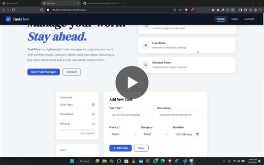 #webdevelopment #frontenddevelopment #html #css #javascript #learninginpublic #internshipjourney #apexplanet #careergrowth #skillbuilding #internship | Manoj Mukkamula