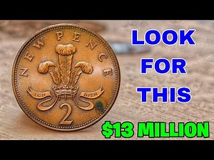 These 4 Valuable UK 2 Pence Coin Worth Million! Old Coins Worth Money Rare UK Old Coins To Look For‎