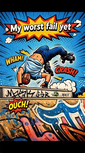 My worst fail yet… but I hit it again clean 👊 #shorts #stewonquads #skate #skatepark