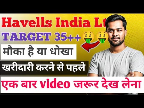 Havells India share latest news| havells India share 11 January analysis video