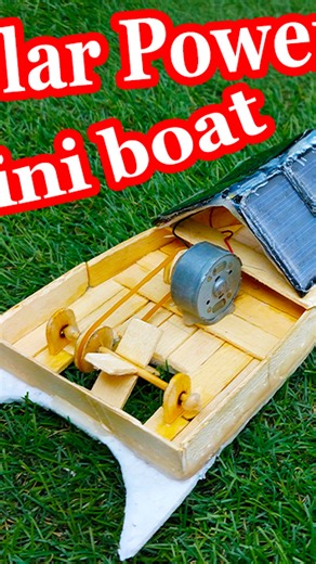 Create a Solar System Electric Boat - DIY Mini Solar Boat . . . #darkhumor #architecture #tvseries #relatablecontent #facebook #fblifestyel #hacks #fblifestyles #art #shorts #iphone #photography #ElectricVibes #mobilephone #reels #share #highlights #Amazing #fblifestyle | Rana Craft