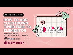 Wordpress Countdown Timer | Countdown Timer free to Elementor