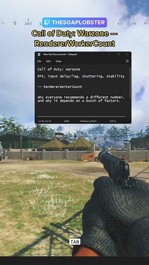Optimizing Call of Duty Warzone: RendererWorkerCount Explained