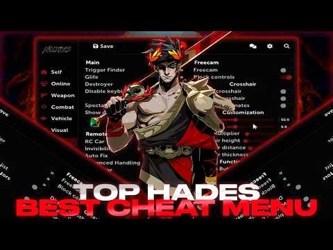 ^^The Best^^ Cheat Menu - For Hades | Divine Cheat For Hades | Many Functions | FREE Download 100%