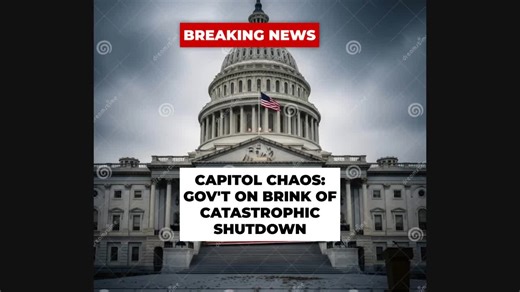 CAPITOL CHAOS: GOV'T ON BRINK OF CATASTROPHIC SHUTDOWN ---------------------- #breakingnews #trending #usa #america latest trending news, top stories updates today, happening right now news, headlines,top trending news.