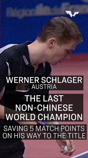Remembering Werner Schlager: Last Non-Chinese World Champion