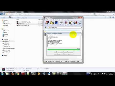 How to Repair Winrar Corrupted Files (rar, partx.rar) Work with Recovery Records Only