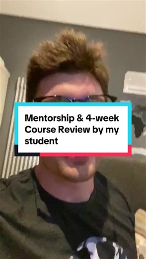Mentorship & 4-week Course Review by my student