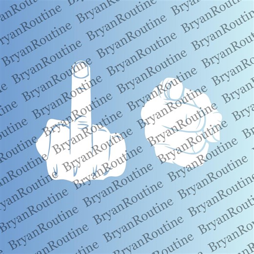 Funny Middle Finger PNG, Humorous F_ck You Digital Download, Sarcastic Middle Finger Sublimation, Funny Designed PNG, Trendy F_ck You PNG - Etsy