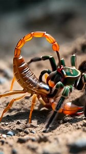 Tarantula fighting with scorpion, who will win ...? #fyp #viralreels #wildanimals #glibalreels @sorotan | Dwi Rahayu
