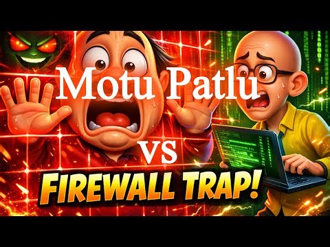 Motu Patlu vs Firewall 🔥 | Funny Cartoon Cyber Adventure | Motu Patlu New Episode 2026