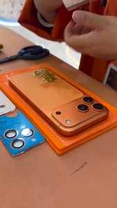 3.2M views · 87 reactions | Orange alert! Get your screen protector applied now!☄️ #screenprotector #screenprotectorpioneer #phonerecycling #temperedglassscreen #islensprotectornecessary? | Tech way | Facebook