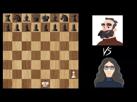 Can Yoko Ono Beat Martin bot Using Only one Pawn?
