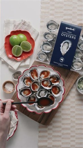 Yumbah Pacific Oysters with Tomato & Tabasco