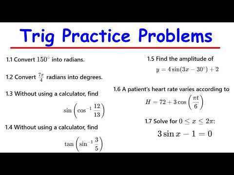 Full Quiz 1 Solutions | Trigonometry