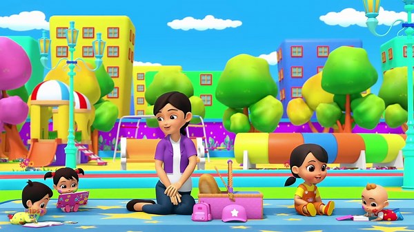 Colors Song in 4K | Kids TV Nursery Rhymes & Baby Songs | Learn Colors for Kids